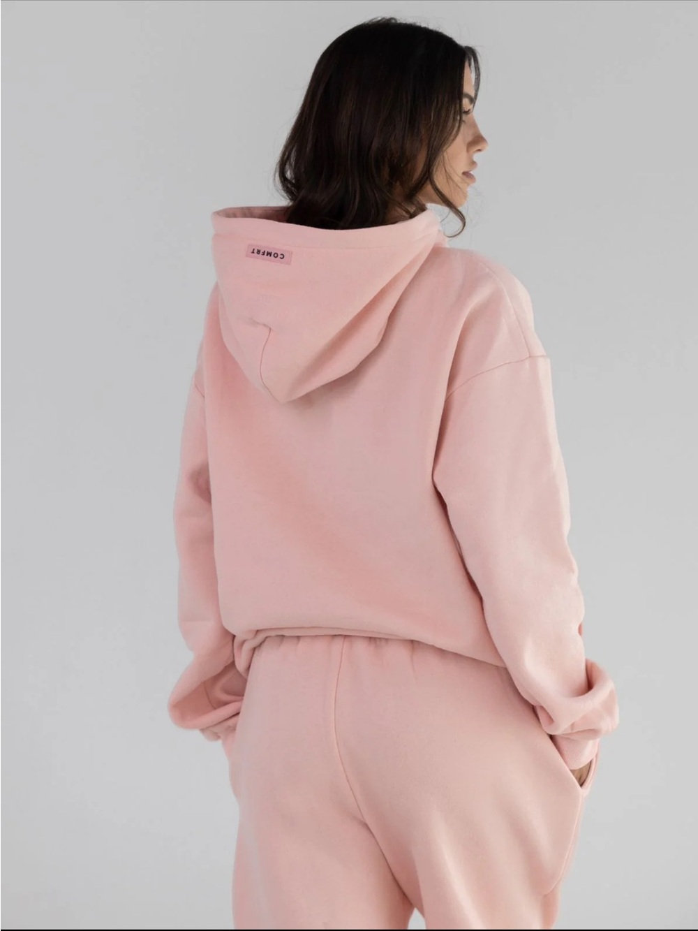 Comfrt Collection Pastel Edition Pink Hoodie & Jogger Set - unisex Sz 3XL - Picture 2 of 16